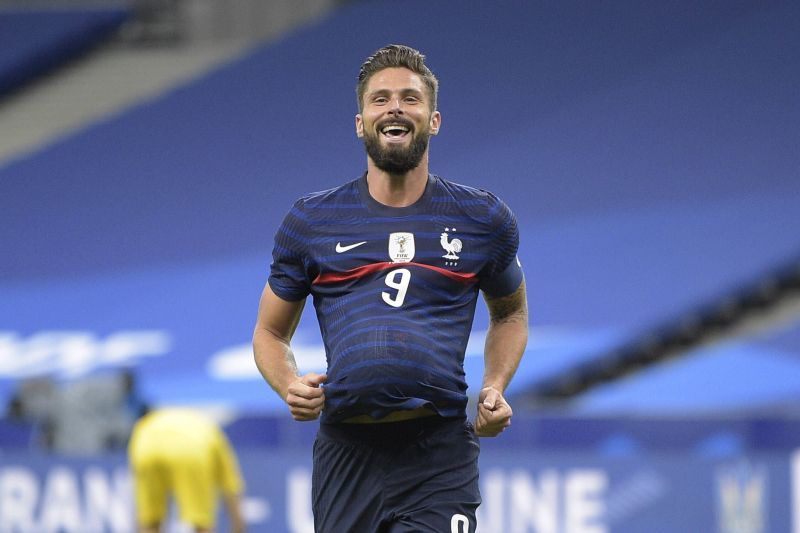 Olivier Giroud netted twice as France beat Sweden.