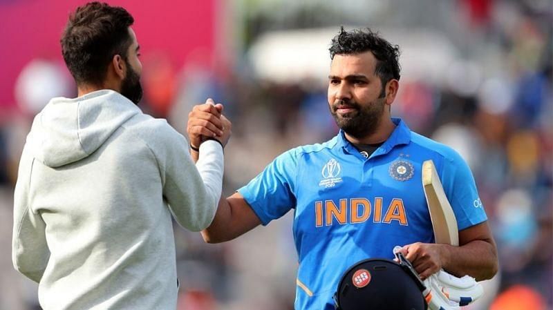 Virat Kohli and Rohit Sharma are the pillars of the Indian batting lineup