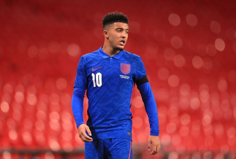 Jadon Sancho has scored just three goals so far this season.