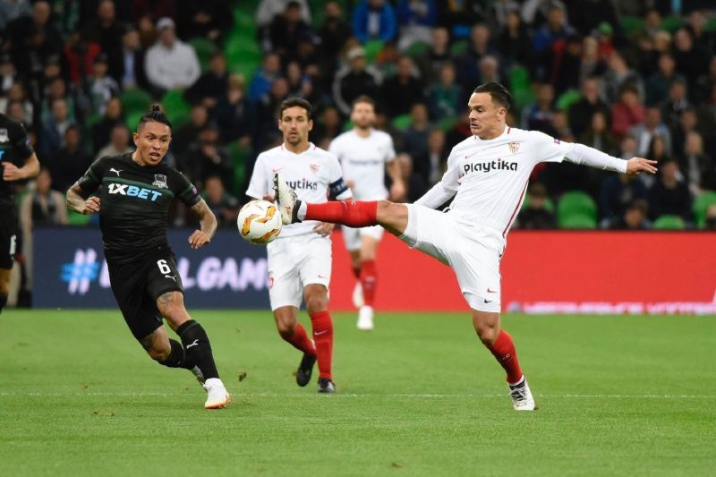 Sevilla beat Krasnodar 3-0 in their last meeting in the Europa League