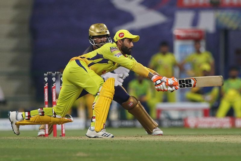 Ravindra Jadeja batting against KKR [iplt20.com]