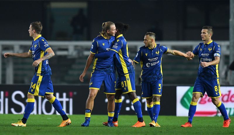 Hellas Verona face Sassuolo on Sunday in Serie A