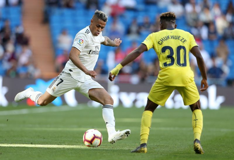 Real Madrid CF striker Mariano Diaz