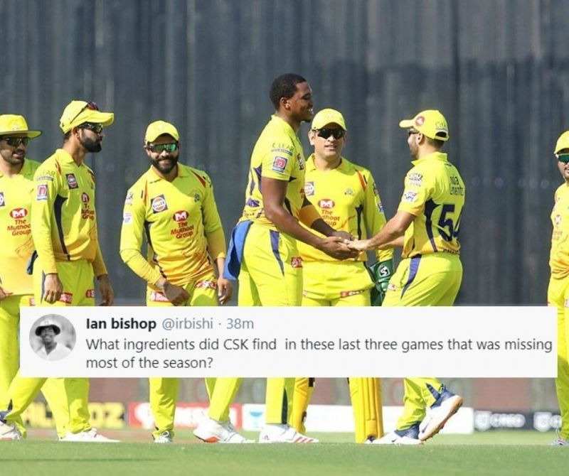 CSK won their 3rd match on the trot to knock KXIP out of IPL 2020