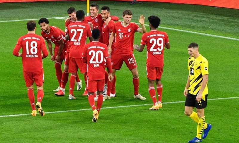Bayern Munich beat Borussia Dortmund for the fourth time on the trot in all competitions.