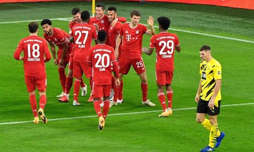 Bayern Munich beat Borussia Dortmund for the fourth time on the trot in all competitions.