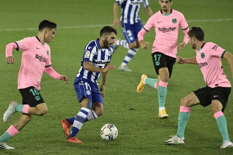 Antoine Griezmann scored his first goal of the season as Barcelona were held again.