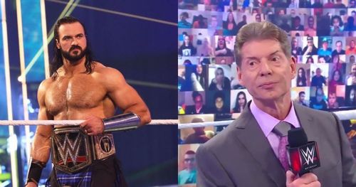 Drew McIntyre and Vince McMahon.