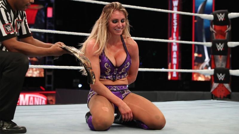 Charlotte Flair at WrestleMania 36