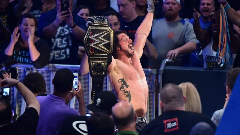It didn&#039;t take long for AJ Styles to reach the top