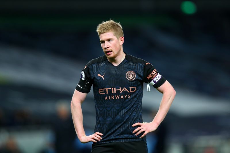 Kevin De Bruyne did not have the best of nights against Tottenham Hotspur.