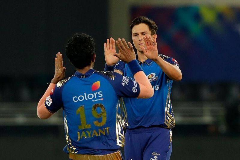 Trent Boult turned up once again to turn things MI&#039;s way. [PC: iplt20.com]