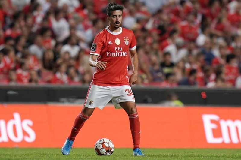 Andre Almeida is one of the three players unavailable for SL Benfica through injury for Sunday's game