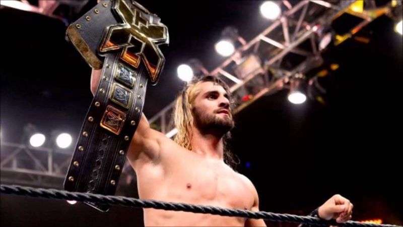 Seth Rollins is a former NXT Champion