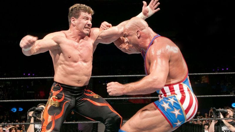 Eddie Guerrero and Kurt Angle