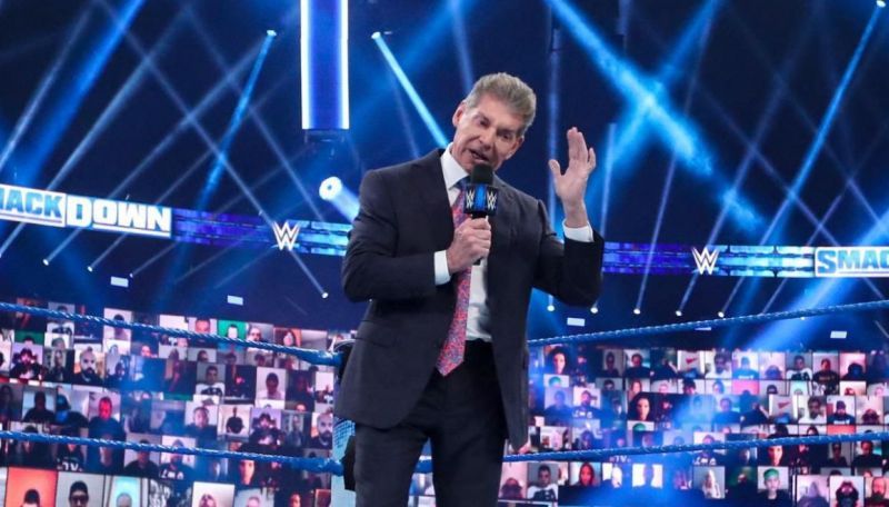 Vince McMahon at the ThunderDome