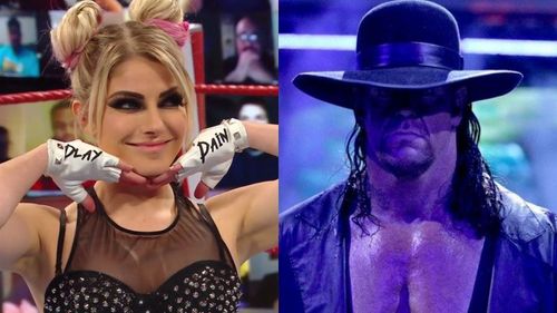 Alexa Bliss and The Undertaker