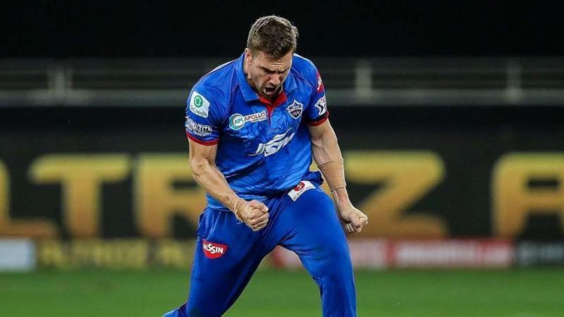 Nortje was the fastest bowler on display in IPL 2020