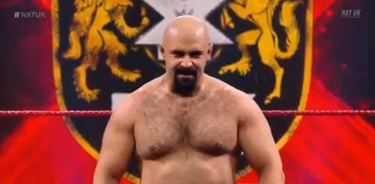 Rampage Brown on NXT UK for the first time