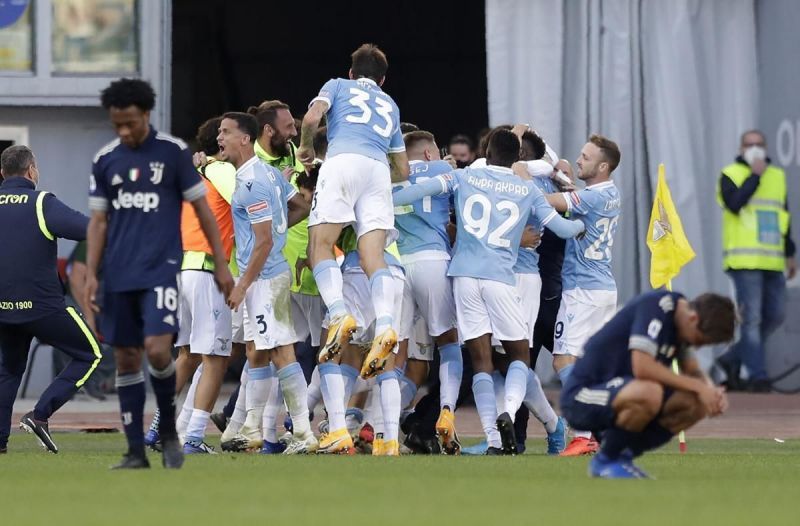 Lazio secured a late draw against Juventus, their first against the Bianconeri in six years.