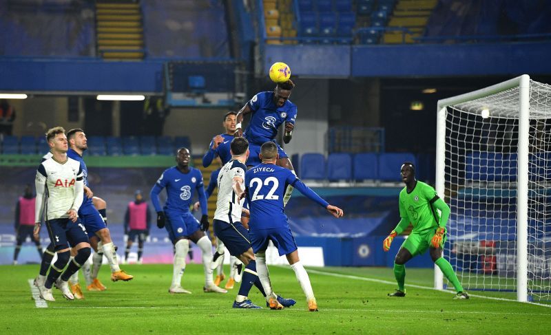 Chelsea and Tottenham Hotspur drew goalless at Stamford Bridge.