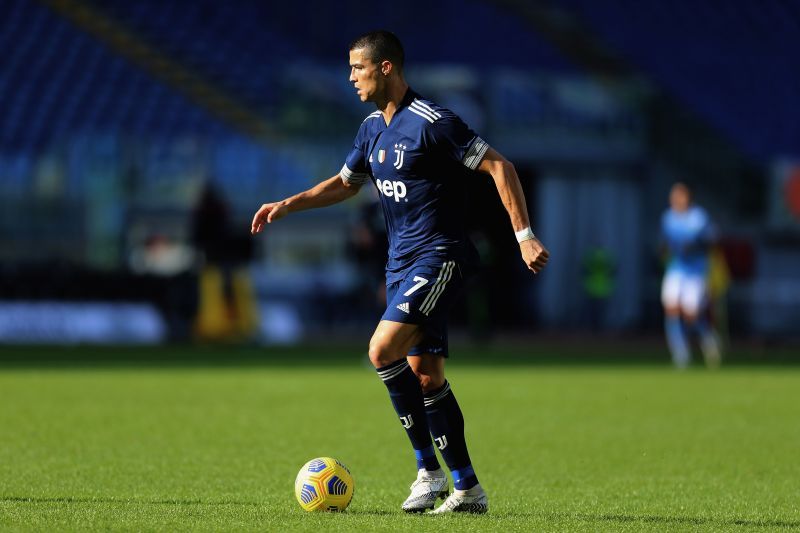 Cristiano Ronaldo in action for Juventus