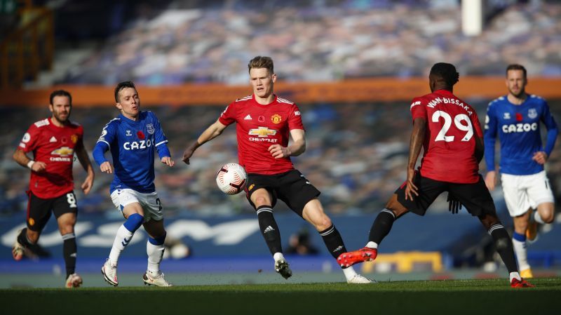 Scott McTominay of Manchester United in action