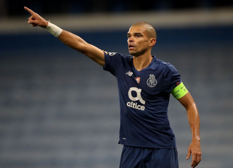 Veteran defender Pepe is a doubt for Porto