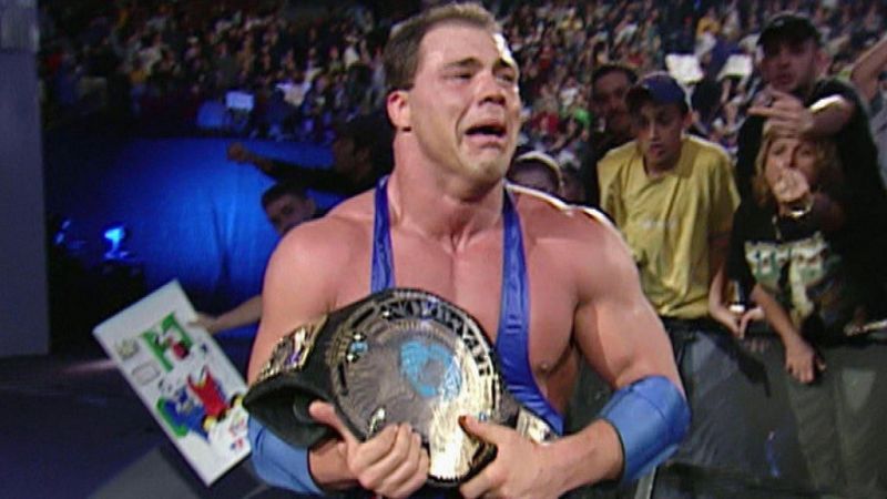 Kurt Angle stood out from the rest of the WWE locker room