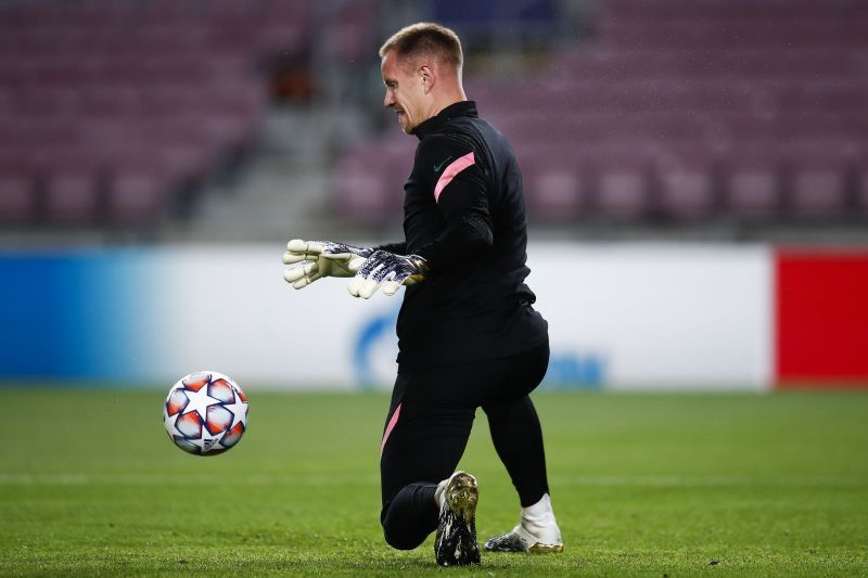 Marc-Andre ter Stegen is back in goal for Barcelona.