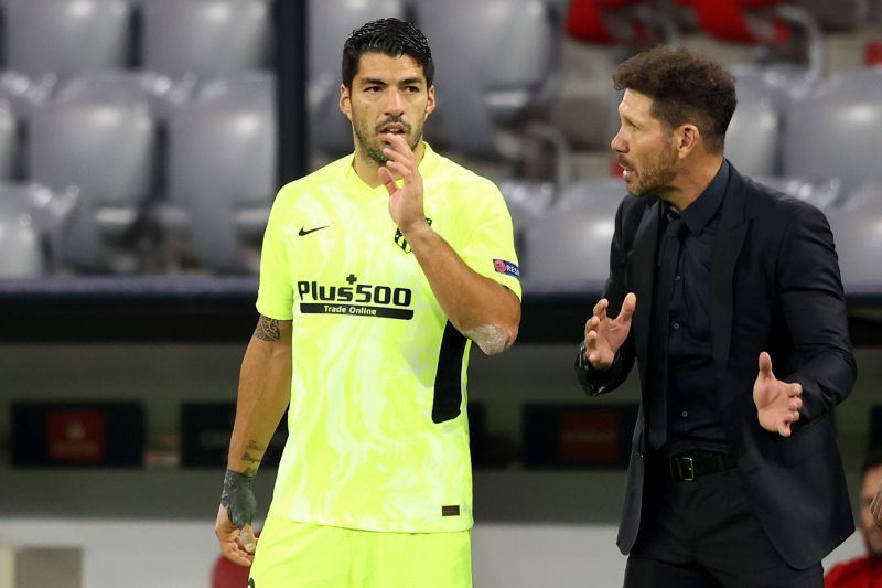 Luis Suarez is unavailable for Atletico Madrid