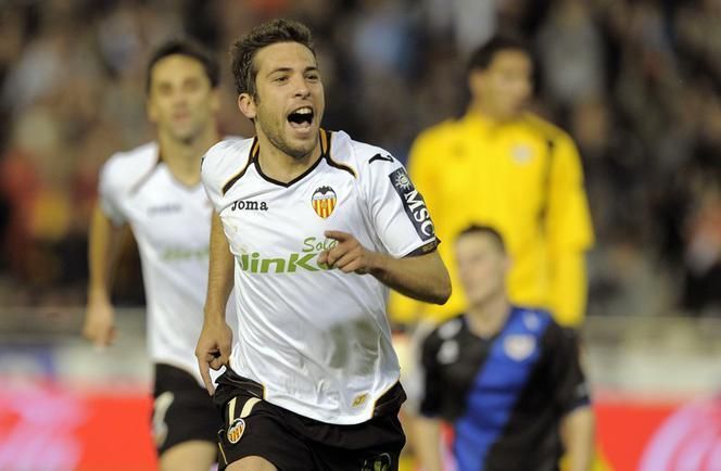 Jordi Alba made 110 appearances for Valencia in three seasons, contributing 14 goals.