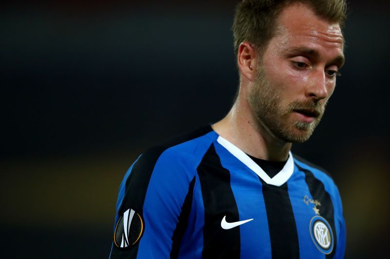 Eriksen has struggled for form since moving to Inter Milan.