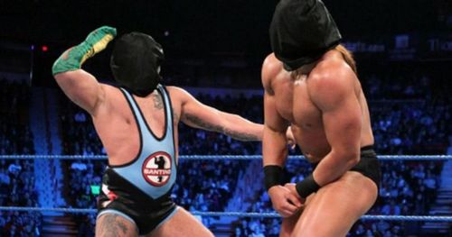 Santino Marella vs. Drew McIntyre in a Blindfold match.