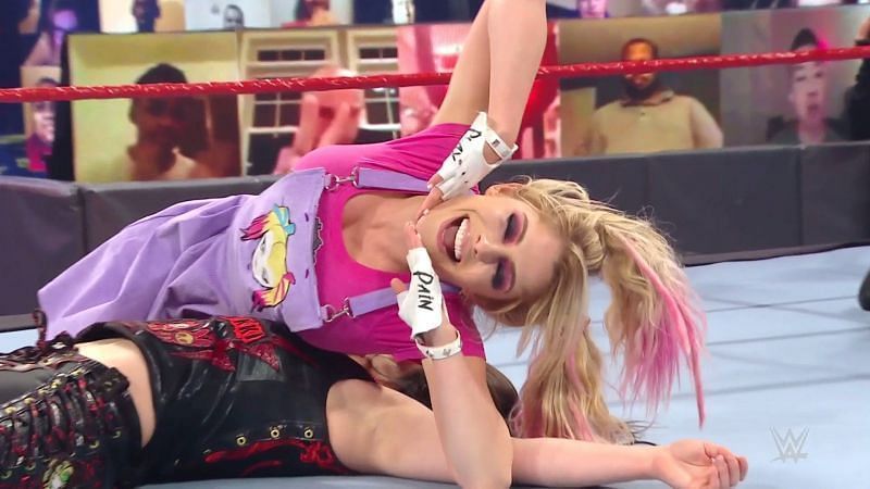 Alexa Bliss debuted her new Firefly Funhouse character on WWE Raw!