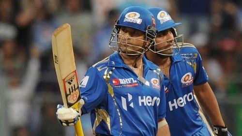 Sachin Tendulkar is a franchise legend with the Mumbai Indians.