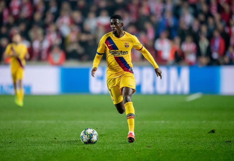 Barcelona signed Ousmane Dembele in 2017