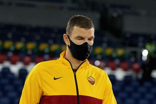 AS Roma striker Edin Dzeko