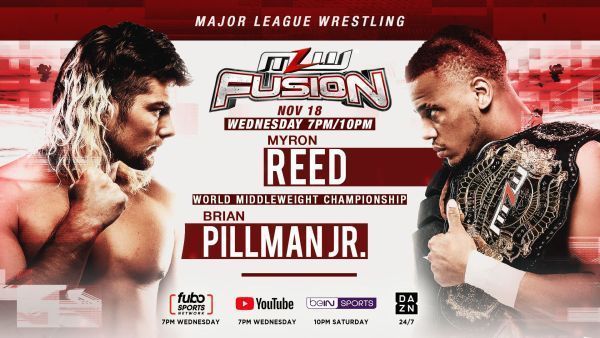 Myron Reed vs Brian Pillman Jr