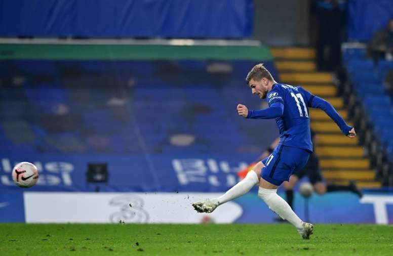 Timo Werner got on the scoresheet against Sheffield United.