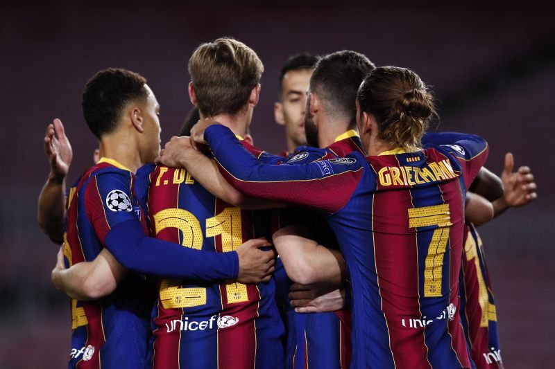 Barcelona edged past Dynamo Kyiv