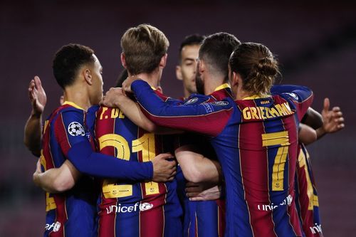 Barcelona edged past Dynamo Kyiv