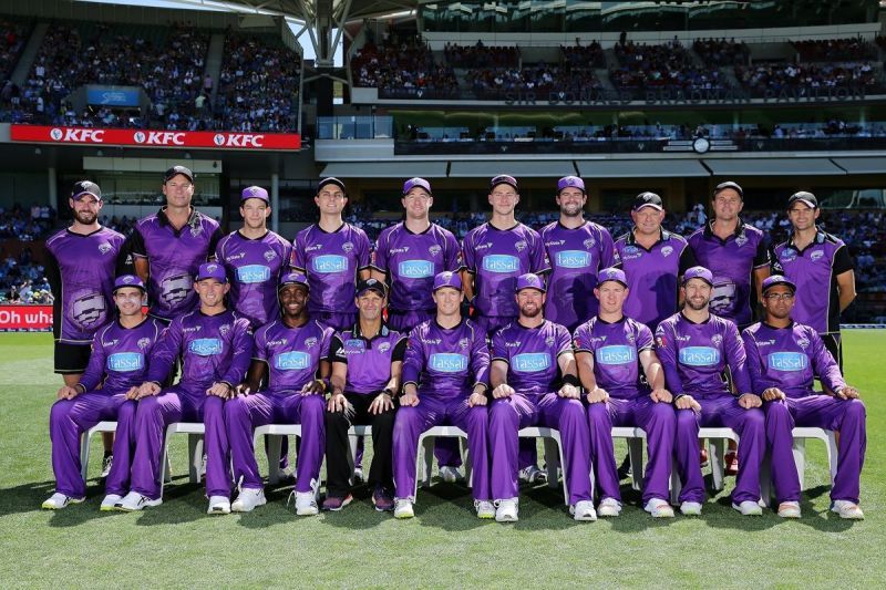 Hobart Hurricanes finished runners-up twice in 2013 and 2017