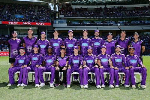 Hobart Hurricanes finished runners-up twice in 2013 and 2017