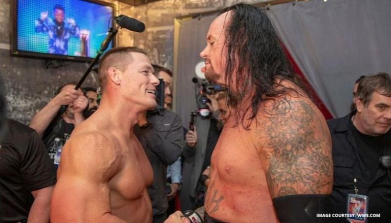 John Cena and The Undertaker