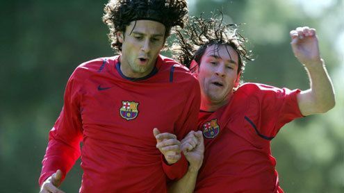 Thiago Motta (left)