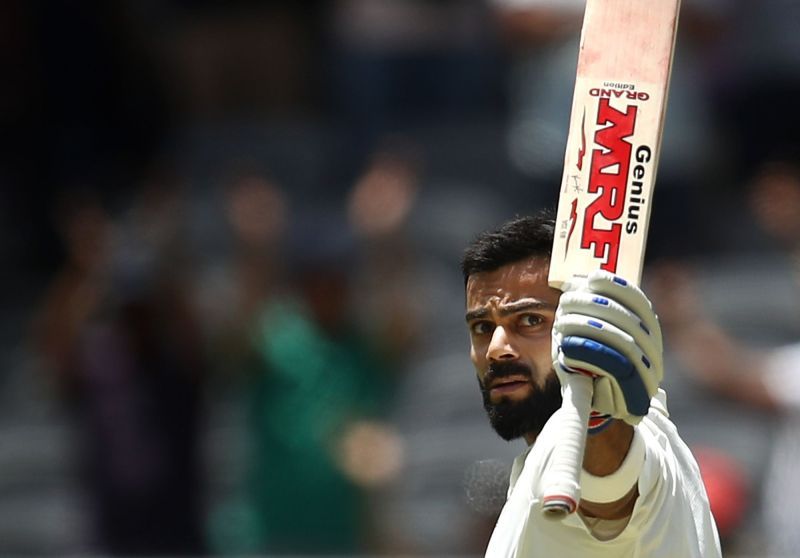 Virat Kohli will be available only for the first of four Test matches Australia v India - First Test: Day 1