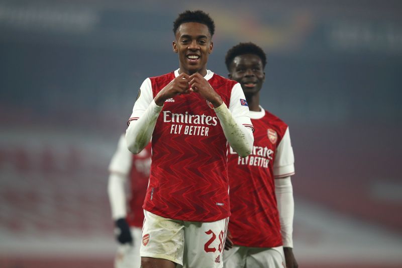 Joe Willock was one of the key creative figures during Arsenal's victory over Molde