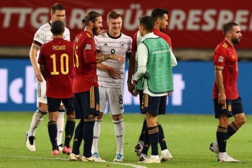 Spain and Germany's clash in the Nations League on Tuesday night will pit some of the top players in Europe against each other.