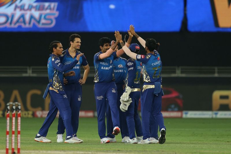 Jasprit Bumrah was awarded the Man of the Match for his career-best figures of 4/14 [courtesy: iplt20.com]